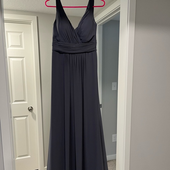 Levkoff Grey Bridesmaid Dress - Picture 1 of 3